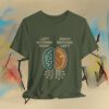 Funny Brain Diagram T‑Shirt — “Left Nothing Right / Right Nothing Left” Techy Graphic Tee