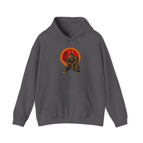 10937454427459148378_2048.jpeg Tiger Samurai Hoodie — Streetwear Warrior with 勇 Emblem
