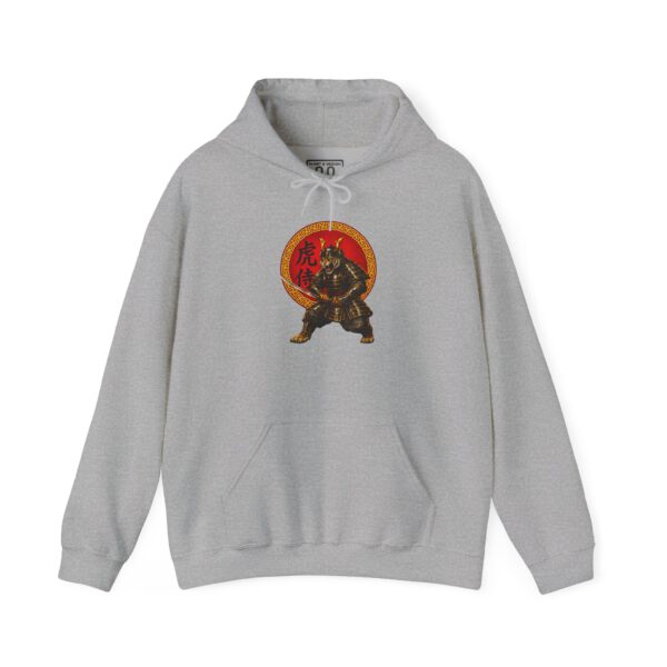 13534426919611118696_2048.jpeg Tiger Samurai Hoodie — Streetwear Warrior with 勇 Emblem