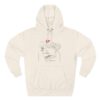 13574717188972369338_2048.jpeg Romantic Minimalist Hoodie — Line Art Piano Player with Heart & Flower