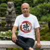 Toku (徳) Virtue Sosho Ink Brush T-Shirt — Minimal Japanese Calligraphy Streetwear