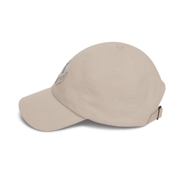 5051574315687225390_2048.jpeg Lavender Cancer Awareness Embroidered Dad Cap