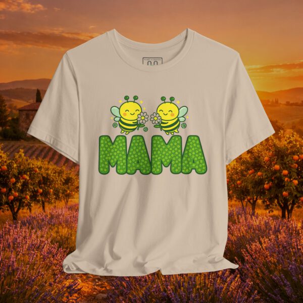 Mama Bee Shirt – Cute Mother’s Day Gift | Green & Yellow Bee Graphic Tee