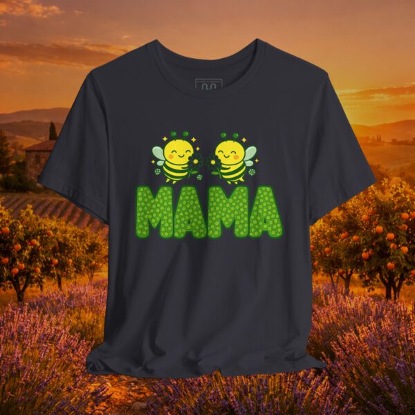 Mama Bee Shirt – Cute Mother’s Day Gift | Green & Yellow Bee Graphic Tee