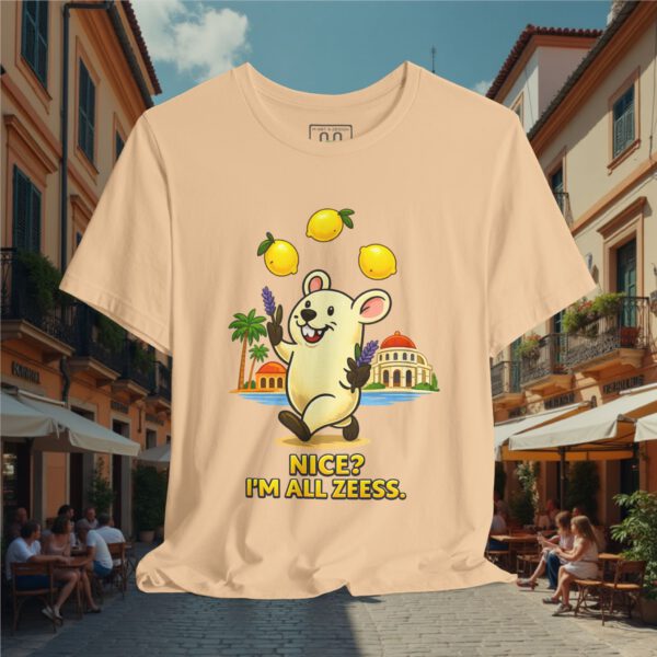 3952950082576305374_v2_2048_custom.jpeg Europe Tourister – Nice Citrus Shirt | French Lemon Humor Tee — “I’m All Zeess”