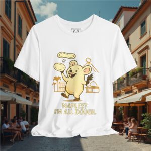 5442490588894521412_v2_2048_custom.jpeg Europe Tourister – Naples Pizza Shirt | Italian Dough Humor Tee — “I’m All Dough”